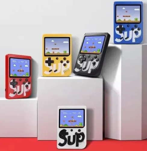 PRZENOŚNA MINI KONSOLA RETRO MARIO CONTRA TANK TETRIS PINBALL 400 GIER HIT na Arena.pl