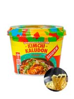 Zupa koreańska o smaku kimchi kaludon makaron udon w bulionie z warzywami gotowe w 3 min.big bowl 215g