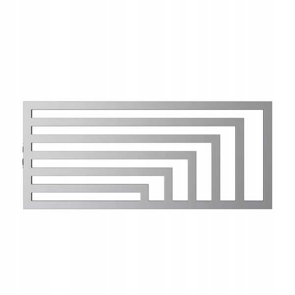 GRZEJNIK DEKORACYJNY SUN 1400/520 SREBRNY zdjęcie 7