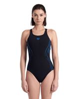 ARENA STROJE PŁYWACKIE WOMEN'S REFLECTING BLACK BLUE RIVER 007334/588 D36