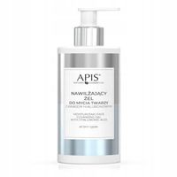 APIS Nawilżający żel do mycia twarzy z kwasem hialuronowym, 300ml