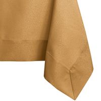 Obrus Plamoodporny EMPIRE Mankiet 140x300 Złoty AmeliaHome