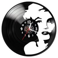 Zegar ścienny z płyty winylowej Marilyn Monroe 1504.14