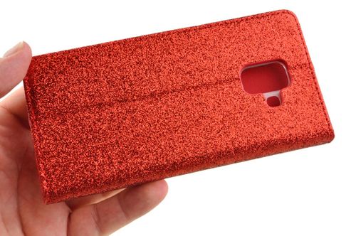 Etui Smart Brokat do SAMSUNG GALAXY A6 2018 A600 czerwony na Arena.pl