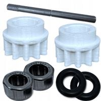 WAŁEK + 2x ZĘBATKA ŁOŻYSKO ORING do mopa Vileda