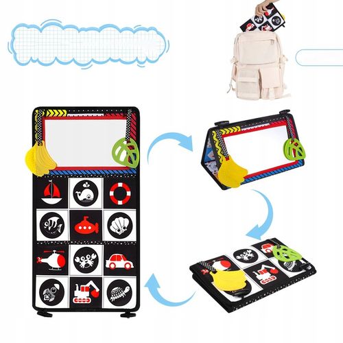 ZABAWKA SENSORYCZNA SKŁADANA Z LUSTERKIEM DLA DZIECI Wersja cyfrowa na Arena.pl