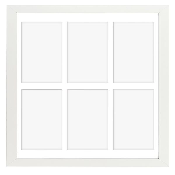 Ramka na 6 zdjęć Hekla 40x40x6 MDF galeria biały 1szt. zdjęcie 6