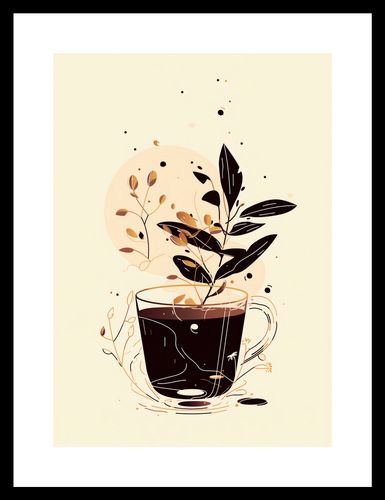 Plakat 21x29,7cm Jesienna Donica na Arena.pl