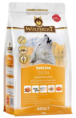 Wolfsblut Dog Vetline Skin - Biała Ryba Oceaniczna I Bataty 2Kg na Arena.pl