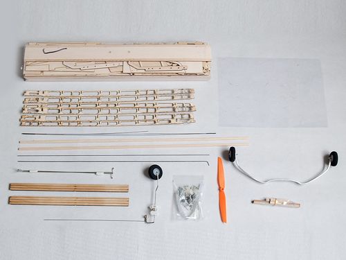 Samolot Cessna Balsa KIT (960mm) + Silnik + ECS + 4x Serwo na Arena.pl