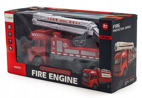 AUTO WÓZ STRAŻACKI STRAŻ POŻARNA STEROWANE NA PILOT Z DRABNINĄ DLA DZIECI na Arena.pl