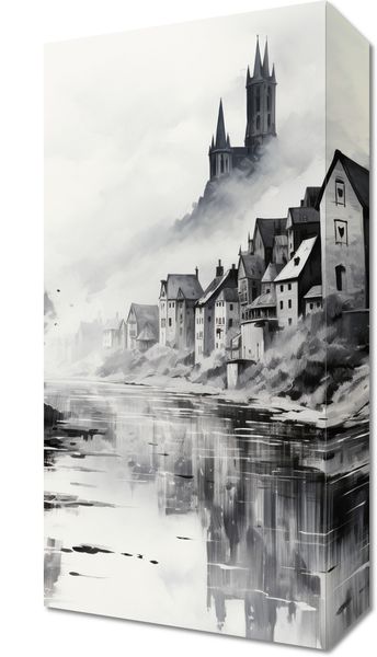 Obraz 20x40cm Mglisty Refleks zdjęcie 1