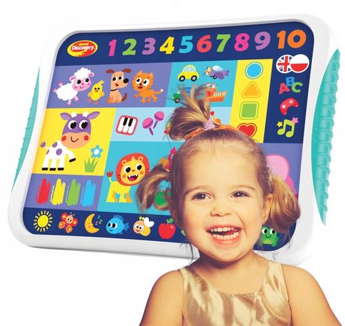 Tablet Poznaję i Nazywam Interaktywna zabawka edukacyjna Melodie DUMEL na Arena.pl