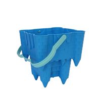 wiaderko do piaskownicy Zamek - niebieski