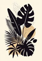 Plakat 68x98cm Tropikalny Raj