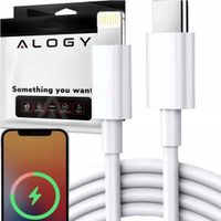 2 x Kabel 2m USB-C do Lightning Alogy Fast Charge przewód do ładowania iPho