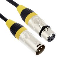 Kabel Mikrofonowy XLR pro snake TPM 25m Żółty Ring