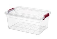 Pojemnik uniwersalny organizer do przechowywania żywności BILL 8,5 L przezroczysty z pokrywą