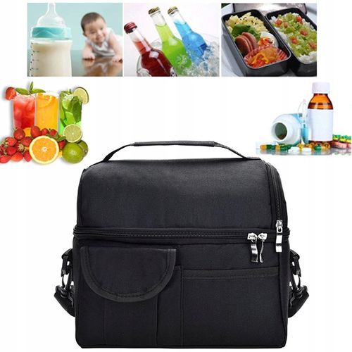 TORBA TERMICZNA IZOLACYJNA KUFEREK PASEK LUNCH BOX na Arena.pl