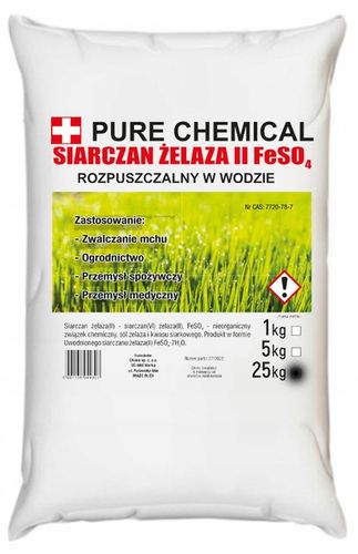 SIARCZAN ŻELAZA NAWÓZ DO TRAWY 25kg na Arena.pl