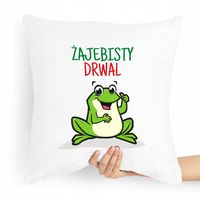Prezent Poduszka Dla Drwala Żajebisty Drwal Z Nadrukiem Ze Zdjęciem