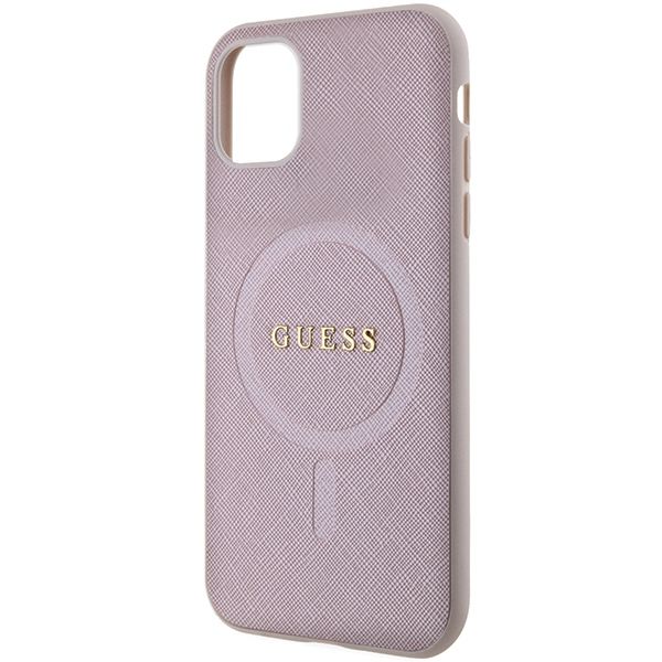 Etui Guess do iPhone 11, iPhone XR, Różowy, MagSafe zdjęcie 6