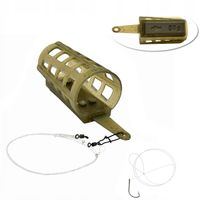 Symetryczna pętla Uzbrojony Zestaw koszyk 50g hak