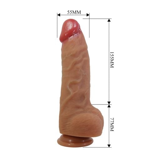 Pretty Love Najm 9.1" Super Soft Liquid Silicone Dildo na Arena.pl