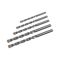 Zestaw wierteł do betonu 5 sztuk Rebel