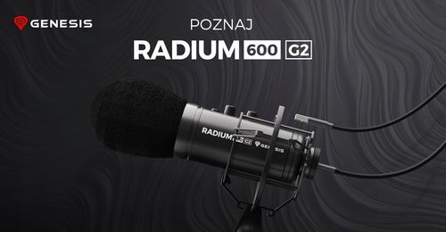 Mikrofon Studyjny GENESIS Radium 600 G2 USB na Arena.pl