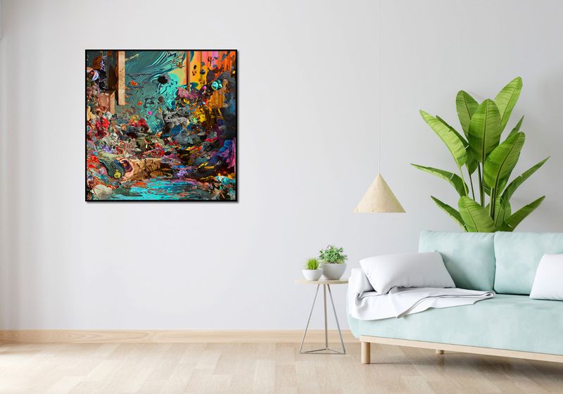 Plakat 90x90cm Wszystko i Nic zdjęcie 4