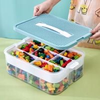 PUDEŁKO ORGANIZER NA KLOCKI KONSTRUKCYJNE kompatybilne z LEGO 36L