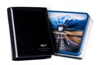 skórzany portfel męski bez zapięcia - peterson