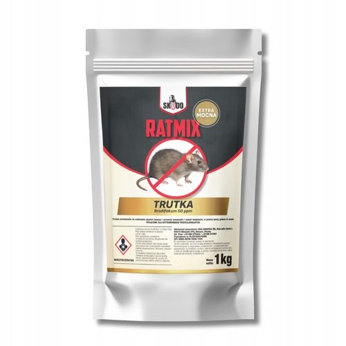 Extra mocna trutka pasta na myszy i szczury aromat łososiowy 1kg na Arena.pl