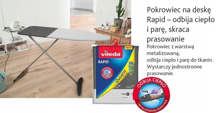 POKROWIEC VILEDA RAPID NA DESKĘ DO PRASOWANIA zdjęcie 8