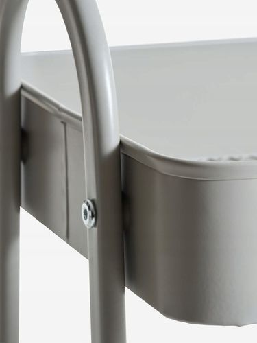 regał na kółkach 3 półki odcienie beżu kanstrup kuchenny wózek na Arena.pl