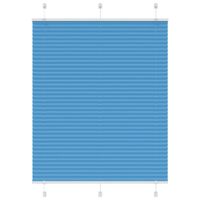 Roleta plisowana niebieska 105x150 cm Szerokość tkaniny 104,4cm