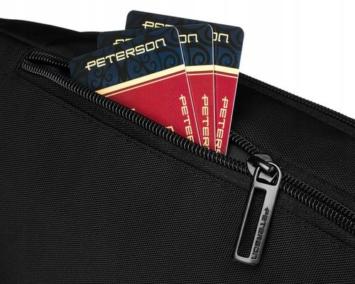 Męska torba na klatkę piersiową miejska saszetka nerka mini plecak PETERSON na Arena.pl