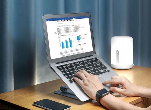 MOZOS ALUMINIOWA PODSTAWKA DO LAPTOPA STOJAK STOLIK UCHWYT POD KOMPUTER na Arena.pl