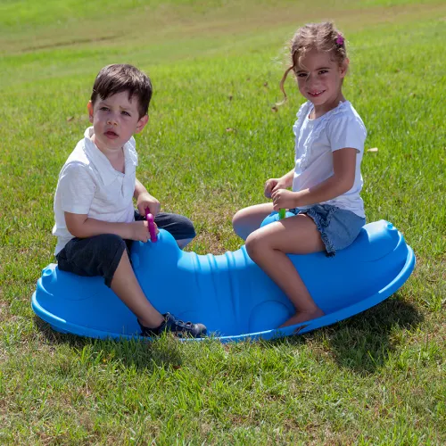 bujak dla dzieci wieloosobowy Hippo - niebieski na Arena.pl