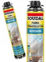 PIANA PIANKA TERMOIZOLACYJNA AKUSTYCZNA NATRYSKOWA PODDASZA 700 ML SOUDAL
