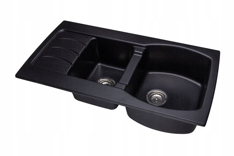 ZLEW ZLEWOZMYWAK GRANIT 8 kolorów 95x50 + SYFON zdjęcie 2