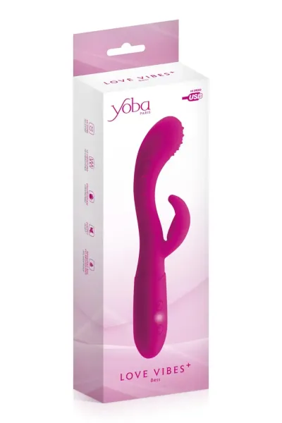 RABBIT YOBA + BESS VIBRATOR RABBIT USB zdjęcie 3