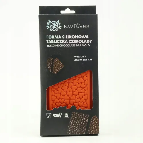 FORMA SILIKONOWA TABLICZKA DO CZEKOLADY WZÓR 15SZT LÓD DESER 10,5 x 21 CM na Arena.pl