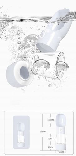 przenośna butelka na wodę i karmę jedzenie dla psa na Arena.pl