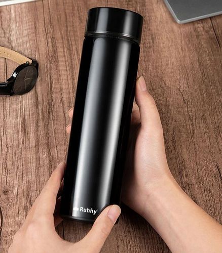 KUBEK TERMICZNY TERMOS LED 500ml NA KAWĘ HERBATĘ DOTYKOWY DO SAMOCHODU na Arena.pl