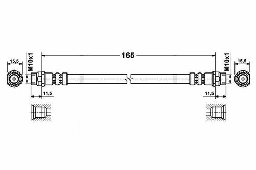 Renault Twingo 2 Rs - Zestaw Przewodów Hamulcowych Teflonowych W Oplocie na Arena.pl