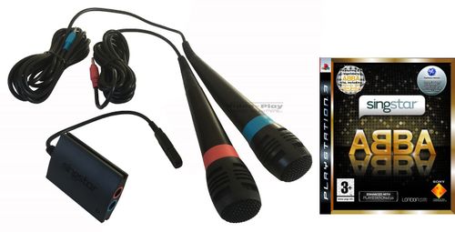 Oryginalne mikrofony gra karaoke SingStar ABBA PS3 na Arena.pl