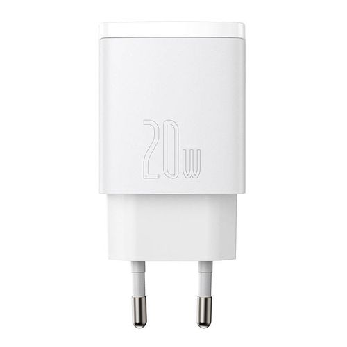 ładowarka sieciowa baseus compact quick charger, usb, usb-c, 20w na Arena.pl