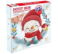 diamond dotz dotz box christmas trio snowman